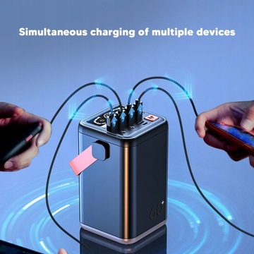 Портативная станция Power Bank большой емкости.