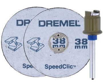 Zestaw DREMEL SC406 SpeedClic 2 x SC456 + trzpień SC402