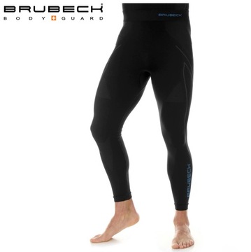 Леггинсы Brubeck Thermoactive Черно-синие M