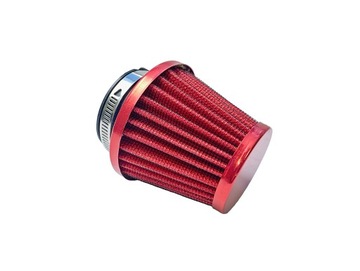 FILTR POWIETRZA STOŻEK- CZERWONY 42MM- 4T