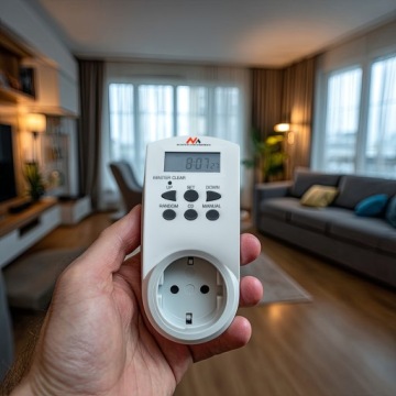 Электронный цифровой таймер для розеток с таймером включения-выключения