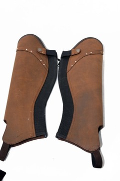 CZAPSY SZTYLPY SKÓRZANE ROZ.L 40/34CM