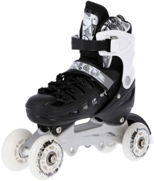 Роликовые коньки NILS 4в1 Рекреационные роликовые коньки Регулируемые роликовые коньки 31-34