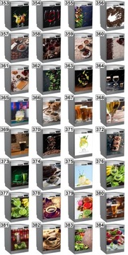 Магнитный коврик можно мыть в посудомоечной машине, множество дизайнов!