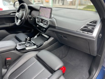 BMW X3 G01 SUV 2.0 20d 190KM 2021 BMW X3 Polski salon Adaptive LED Head-Up Hak Bezwypadkowy VAT 23, zdjęcie 22