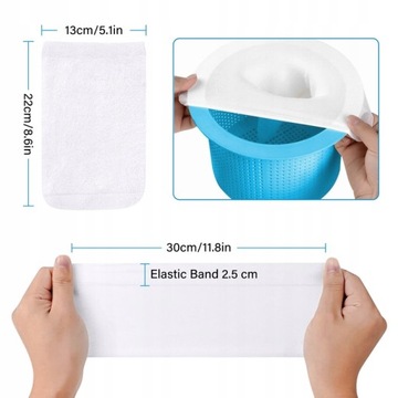 СЕТКА ДЛЯ БАССЕЙНА ФИЛЬТРА НОСКИ ДЛЯ СКИММЕРА ДЛЯ БАССЕЙНА 10 шт премиум