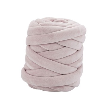 250 g grubej przędzy Giant Yarn 17M Jumbo Tube Przędza o dużej objętości dla Camel Grey