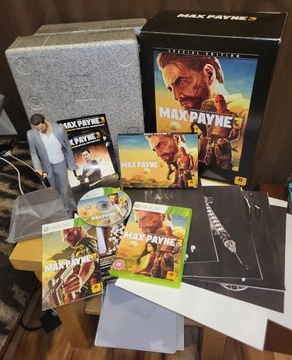 MAX PAYNE 3 SPECIAL EDITION - XBOX 360 +FIGURKA EDYCJA KOLEKCJONERSKA