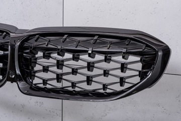 ПЕРЕДНЯЯ РЕШЕТКА DIAMOND BLACK, KIDNEY GLAY С КАМЕРОЙ BMW 3 SERIES G20 2018+