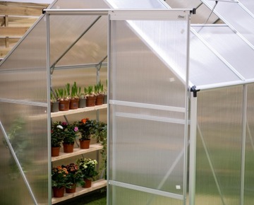 Szklarnia ogrodowa z poliwęglanu 4mm - Viola II - 2,5x2m