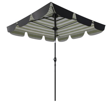 СКЛАДНОЙ САДОВЫЙ ЗОНТ с рюшой Прочный РАЗБИВАЕМЫЙ стальной павильон ПРЕМИУМ