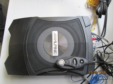 Alpine PWE-V80 subwoofer Pre-Loaded 160 W,