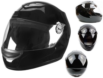 PROFESJONALNY KASK MOTOCYKL ZAMKNIĘTY 4 KOLORY XXL