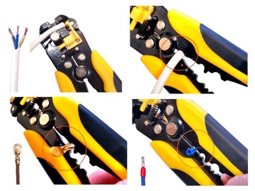 РАЗЪЕМЫ ДЛЯ КАБЕЛЕЙ 280 ЩИПЦЫ ДЛЯ СНЯТИЯ ИЗОЛЯЦИИ Изолированные кабельные соединители