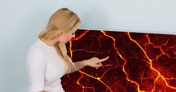 МАГНИТ МАГНИТНЫЙ КОВрик ДЛЯ РАДИАТОРА 140х60 ЛАВА ФОТОобои