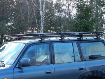 Багажник на крышу Toyota Land Cruiser J80 без сеток