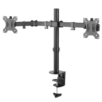 UCHWYT BIURKOWY DO MONITORA WIESZAK NA 2 MONITORY TV LED LCD VESA 13-32''