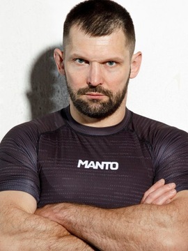 MANTO RASHGUARD SHORTSLEEVE OVERLOAD черный XL