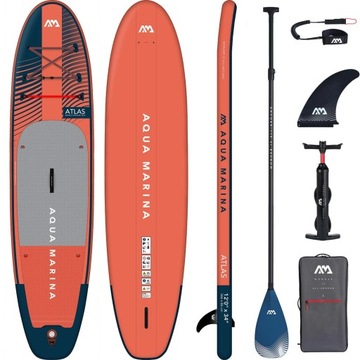 DESKA SUP pompowana zestaw z wiosłem AQUA MARINA paddle board ATLAS 366 cm