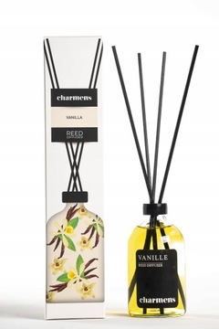 Perfumowany odświeżacz powietrza Charmens patyczki zapachowe VANILLA