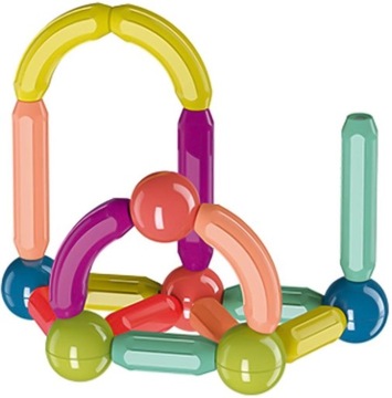 МАГНИТНЫЕ БЛОКИ XXL ОБРАЗОВАТЕЛЬНЫЕ МАГНИТНЫЕ ПАЛОЧКИ 40