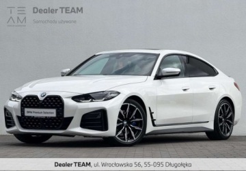 BMW Seria 4 G22-23-26 Coupe 2.0 420d 190KM 2023 BMW Seria 4 I wlasciciel M Pakiet Pro Gwarancja Bezwypadkowy FVAT23