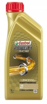 OLEJ CASTROL 2T POWER 1 RACING 1L SYNTETYK - ŁÓDŹ