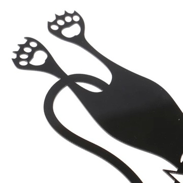 ZAKŁADKA DO KSIĄŻKI KOT KOTEK CZARNY