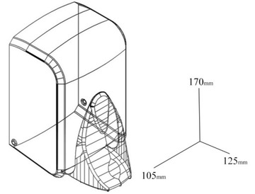 Набор полотенец из АБС-пластика, диспенсеры для бумажного мыла ZZ