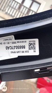 DOPLNĚNÍ LIŠTA NÁRAZNÍKU ZADNÍHO KIA XCEED 86650J7CA0