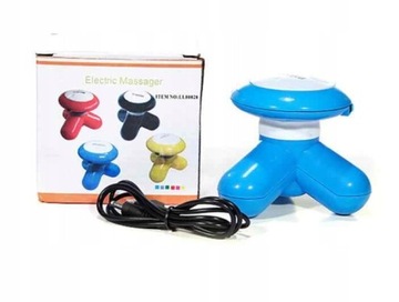 МИНИ-МАССАЖЕР НА АККУМУЛЯТОРЕ + USB-КАБЕЛЬ, рельеф ВИБРАЦИЯ