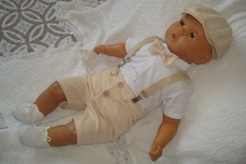 КОМПЛЕКТ ЛЕТНЕЙ ОДЕЖДЫ / КРЕЩЕНИЕ / СВАДЬБА / ШОРТЫ 74