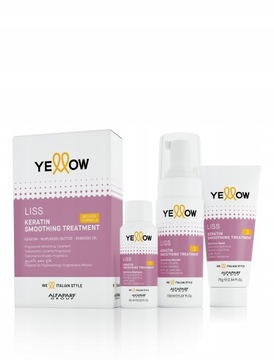 ALFAPARF YELLOW LISS KERATIN ZESTAW Włosy