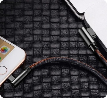 УГЛОВОЙ КАБЕЛЬ USB MICRO 90 ГРАДУСОВ QC 3.0 1М ЧЕРНЫЙ