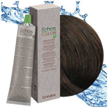 ECHOSLINE Farba do Włosów ECHOS COLOR 5.0 100% Pokrycia bez PPD 100ML