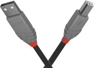 LINDY 36676 USB 2.0 A-B 7,5 м