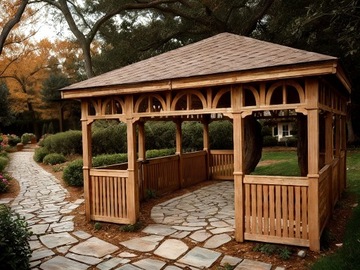 ALTANA 11 4x6 DREWNIANA SOSNA OGRODOWA PRODUCENT