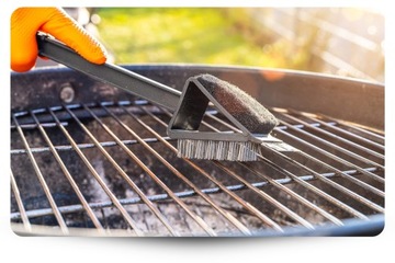 Щит жидкость. Углеродный гриль чугунного углеродного гриля