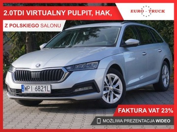 Skoda Octavia IV Kombi 2.0 TDI 115KM 2021 Skoda Octavia Skoda Octavia, IV, 2.0 TDI, 115KM, Kombi, Hak, Virtual, stan