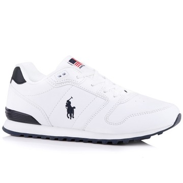 Buty Polo Ralph Lauren WHITE NAVY ORYION RFS11403