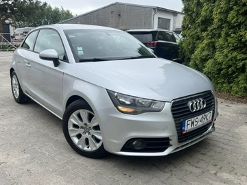 Audi A1 I Hatchback 3d 1.6 TDI 105KM 2012 Audi A1 Zarejestrowany Klima Tempomat 1.6 TDI