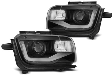 SVĚTLA SVĚTLOMET CHEVROLET CAMARO 09-13 BLACK LED