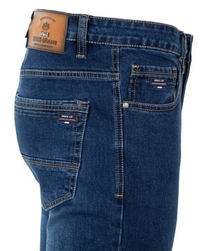 Синие джинсовые брюки ELASTIC JEANS W33 L34