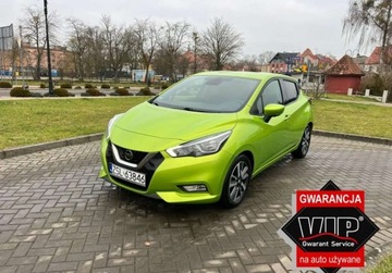 Nissan Micra V 1.5 dCi 90KM 2017 Nissan Micra Swiezo sprowadzony Zarejestrowany Ubezpieczony 1.5 Diesel