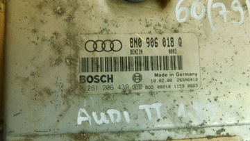 AUDI TT 00R 1.8 T JEDNOTKA ŘÍZENÍ ECU 8N0906018Q 0261206439
