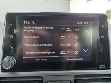 Peugeot Rifter Standard 1.5 BlueHDI 102KM 2022 Peugeot RIFTER pełne wyposażenie /TYLKO 83248km/, zdjęcie 10