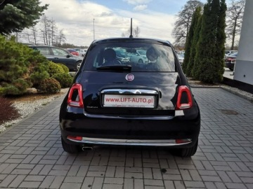 Fiat 500 II Seria 4 1.2 69KM 2018 Fiat 500 1.25 16v 70KM Klima Alu 16 Ledy Tempomat, zdjęcie 6
