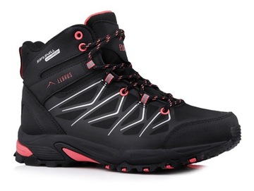 Buty trekkingowe Elbrus Mabby Mid Black Hibiscus