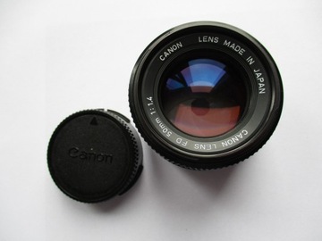 Canon Lens nFD 50 mm 1:1.4 - sprawny