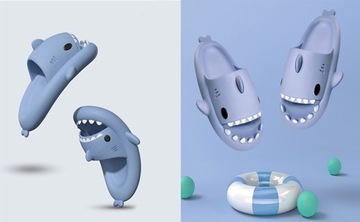 KLAPKI REKINY ANTYPOŚLIZGOWE KAPCIE SHARK 40-41